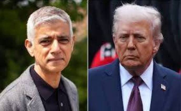 Trump says he didn’t want London mayor Sadiq Khan at royal banquet