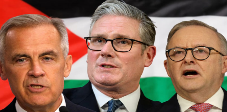 UK, Canada, Australia announce formal recognition of Palestinian state