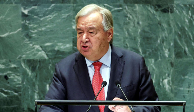 UN chief calls for ending crises in Gaza, Sudan and Ukraine