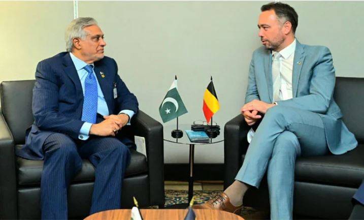 DPM Dar's meeting with Belgian counterpart in New York: Discussion on bilateral affairs