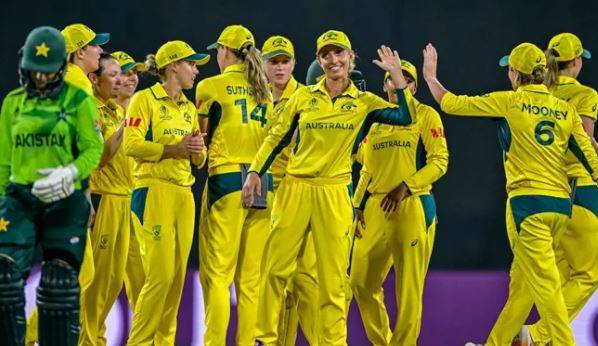 Women's World Cup 2025:Australia beat Pakistan by 107 runs 