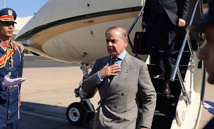 PM Shehbaz in Egypt to attend Gaza Peace Summit