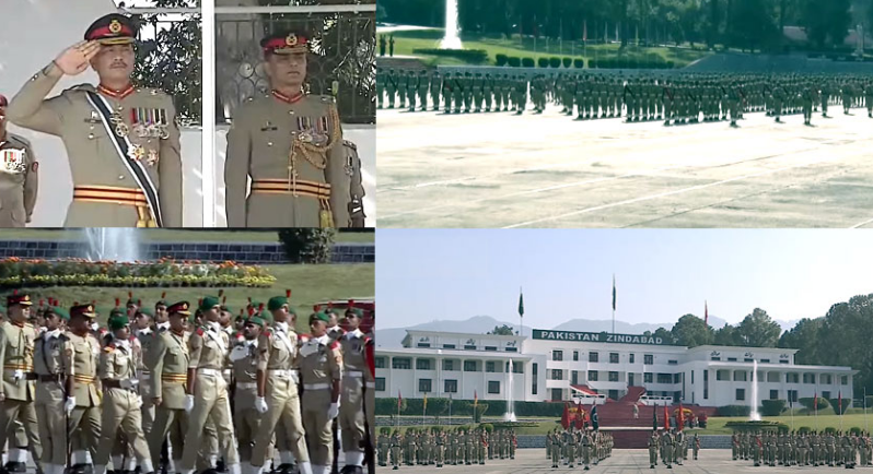 Passing out parade of 152nd PMA Long Course held at Kakul