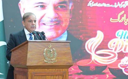 At Diwali celebration, PM Shehbaz reaffirms Pakistan’s commitment to minority rights 
