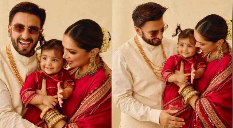 Deepika Padukone and Ranveer Singh daughter's first photo goes viral