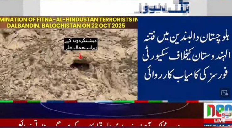 Security forces kill 6 Fitna al-Hindustan terrorists in Balochistan’s Dalbandin
