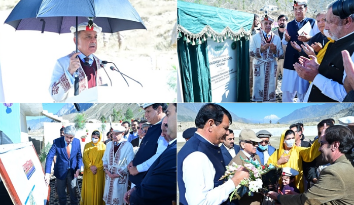 PM performs groundbreaking of Daanish School in Chitral, announces several development projects