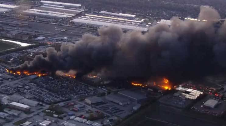 At least seven killed in fiery UPS plane crash near Louisville airport in Kentucky 