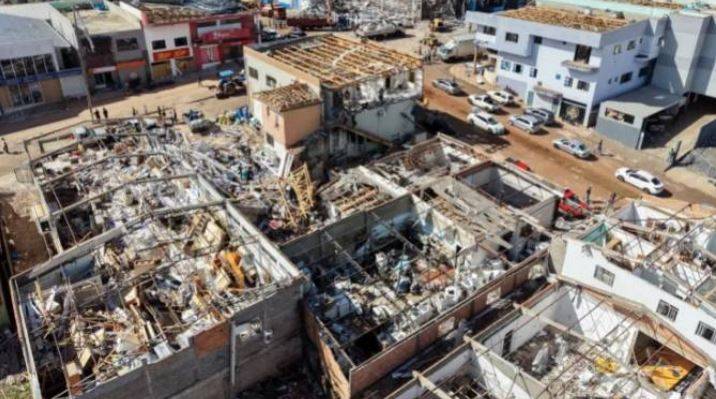 Tornado devastation in Brazil: 6 dead, 750 injured