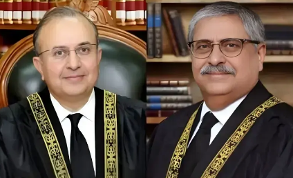 President Zardari accepts resignations of SC judges Mansoor Ali Shah, Athar Minallah