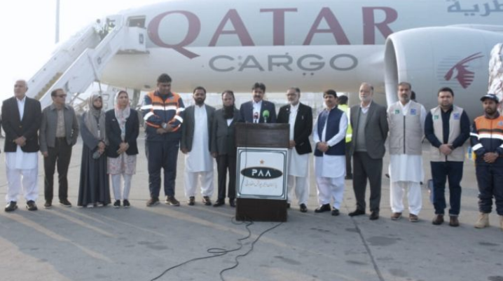 Pakistan dispatches 25th consignment of aid to Gaza