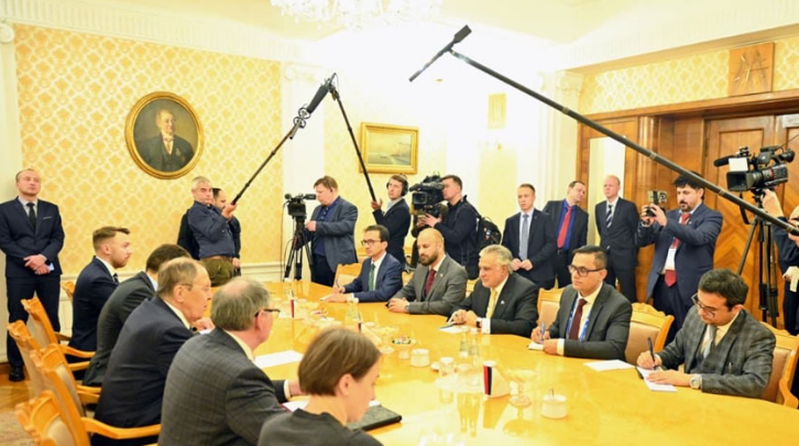 Pakistan, Russia FMs express satisfaction at positive trajectory of bilateral relations