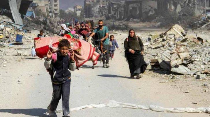 HRW accuses Israel of displacing Palestinians into camps