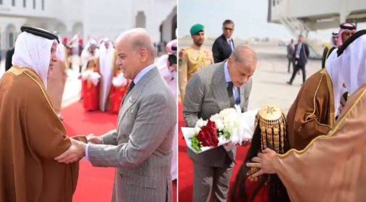 PM Shehbaz Sharif arrives in Manama for two-day official visit to Bahrain