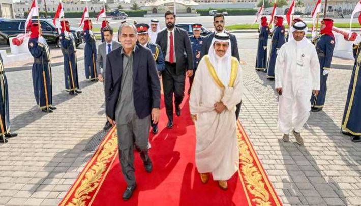 Interior Minister Mohsin Naqvi holds important meeting with Bahraini Interior Minister