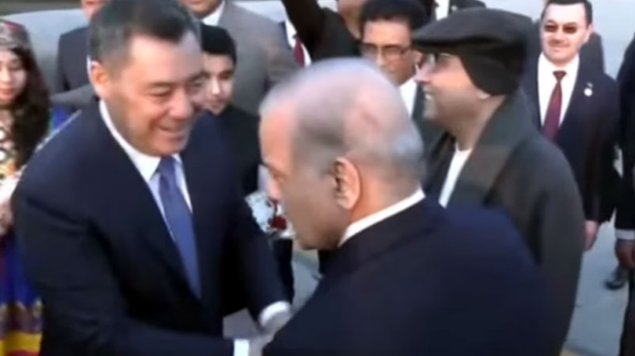 Kyrgyzstan President Sadyr Nurgozhoevich Zhaparov in Pakistan on 2-day visit