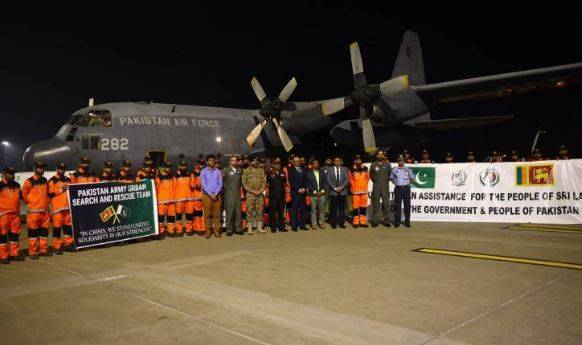 Pakistan sends C-130 relief aircraft to Sri Lanka amid severe floods