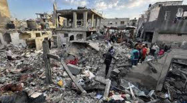 7 Palestinians martyred, 4 buildings destroyed as Israeli aggression continues despite ceasefire agreement