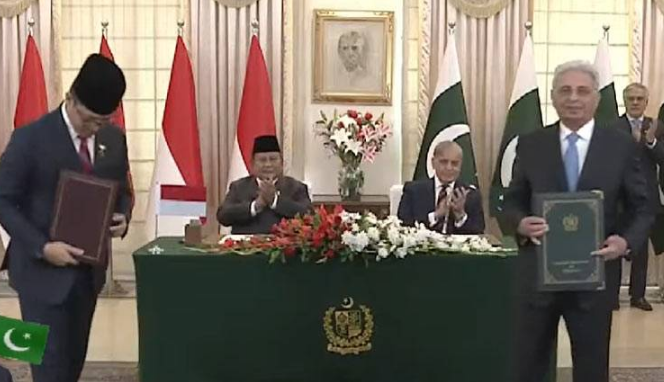 Pakistan, Indonesia vow to boost bilateral cooperation in diverse fields 