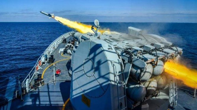 Pakistan Navy conducts successful live firing of surface-to-air missile