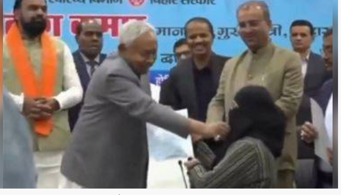 Case registered against Bihar CM Nitish Kumar over forcible removal of Muslim doctor's veil 