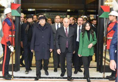 President Asif Ali Zardari in Baghdad for 4 day official visit to Iraq