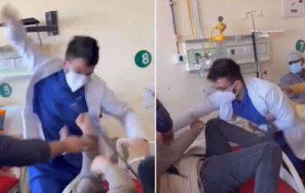 Video goes viral as doctor assaults patient in Indian hospital