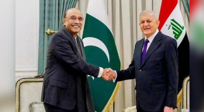 Pakistan, Iraq express resolve to boost bilateral cooperation in diverse fields