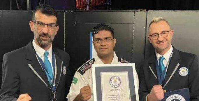 Rashid Naseem makes history by setting sets 25 world records in 2025