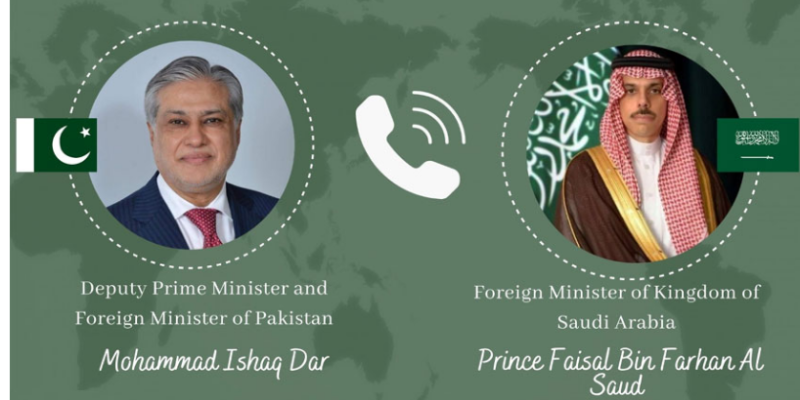 In phone call, DPM Dar, KSA FM discuss regional situation