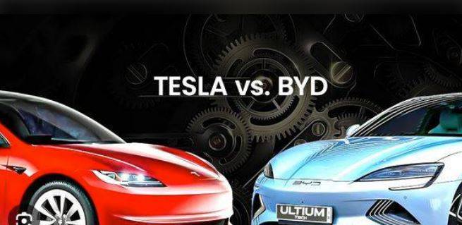 BYD surpasses Tesla in electric vehicle sales in 2025