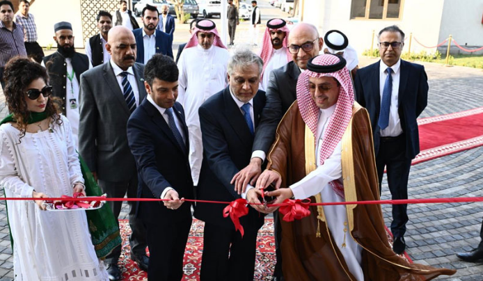 DPM Dar inaugurates new chancery building of Consulate General of Pakistan in Jeddah