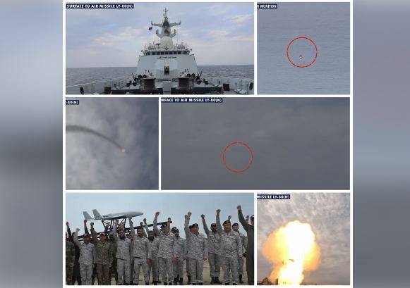 Pakistan Navy conducts successful live firing of surface-to-air missile at sea