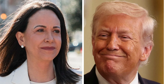 Venezuelan opposition leader Machado gives Trump her Peace Prize medal