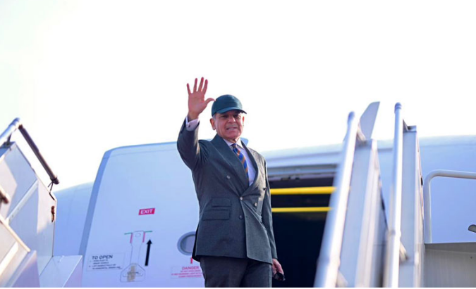 PM Shehbaz leaves for Switzerland to attend WEF’s annual meeting