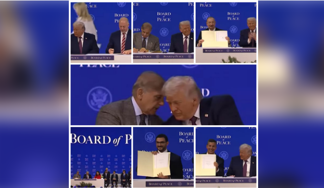 PM Shehbaz, other world leaders sign Gaza 'Board of Peace' charter