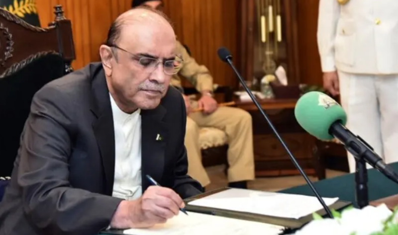 President Zardari approves confirmation, extension of high courts’ additional judges