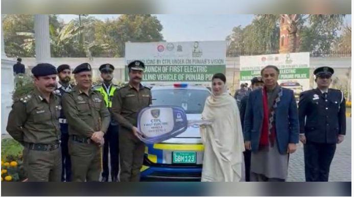 Punjab CM Maryam Nawaz inaugurates first Green Policing Unit