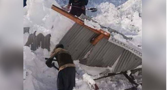 Avalanche kills nine members of same family in Chitral