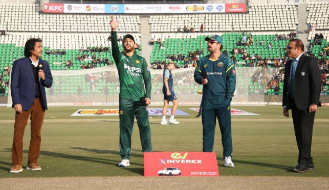 1st T20I: Pakistan win toss, decide to bat first against Australia