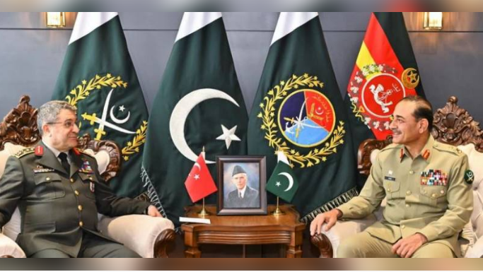CDF Asim Munir, Turkiye's chief of general staff discuss regional security landscape & defence cooperation