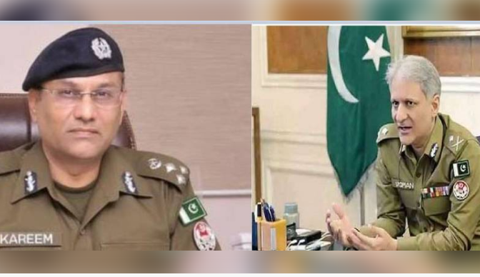 Rao Abdul Kareem replaces Dr Usman Anwar as IGP Punjab