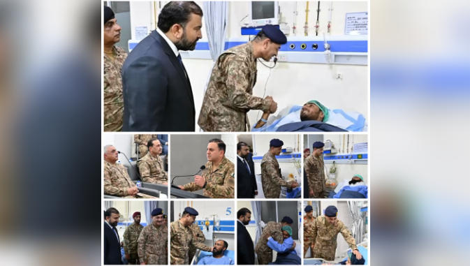 CDF Asim Munir visits Quetta, says terrorists and facilitators will not be spared
