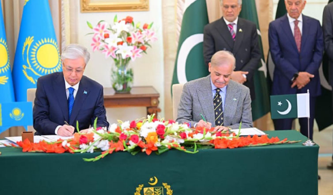 Pakistan, Kazakhstan agree to establish strategic partnership