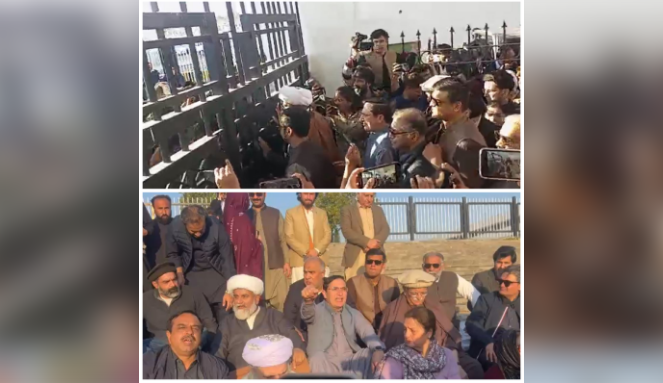 Red Zone sealed as opposition sit-in disrupts access to parliament house