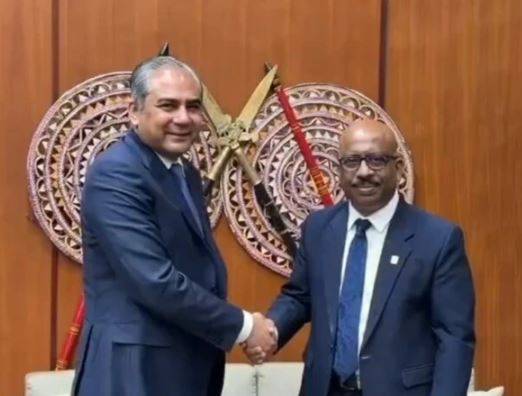 PCB Chairman Naqvi meets Sri Lankan Sports Minister to discuss sports development