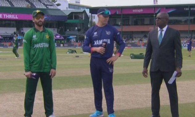 T20 World Cup: Pakistan win toss, decide to bat first against Namibia