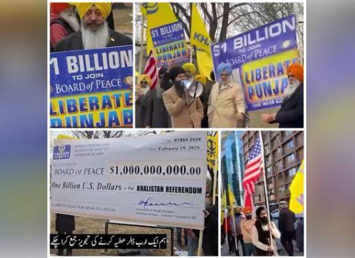 SFJ pledges $1 billion for Trump-led Board of Peace, pushes for diplomatic solution to Khalistan issue 