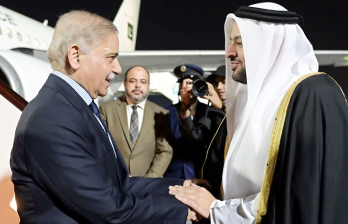 PM Shehbaz in Qatar for two-day official visit 