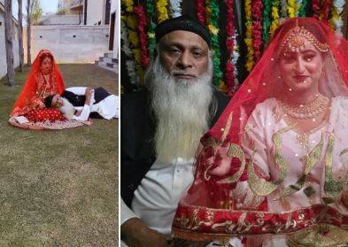 60-year-old man marries young woman, sparks intense debate on social media